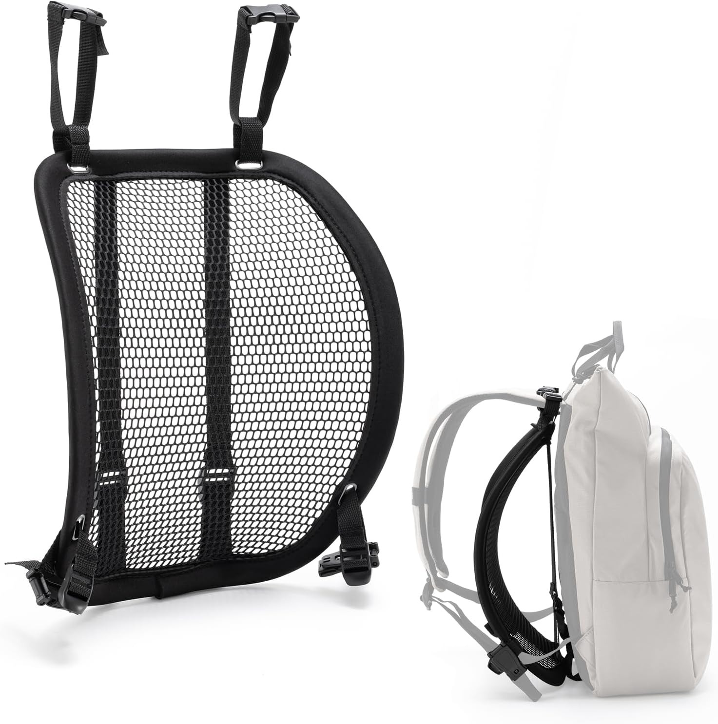 Cycling Commute Backpack - Zaino Leggero Ventilato con Rete Distanziatrice,