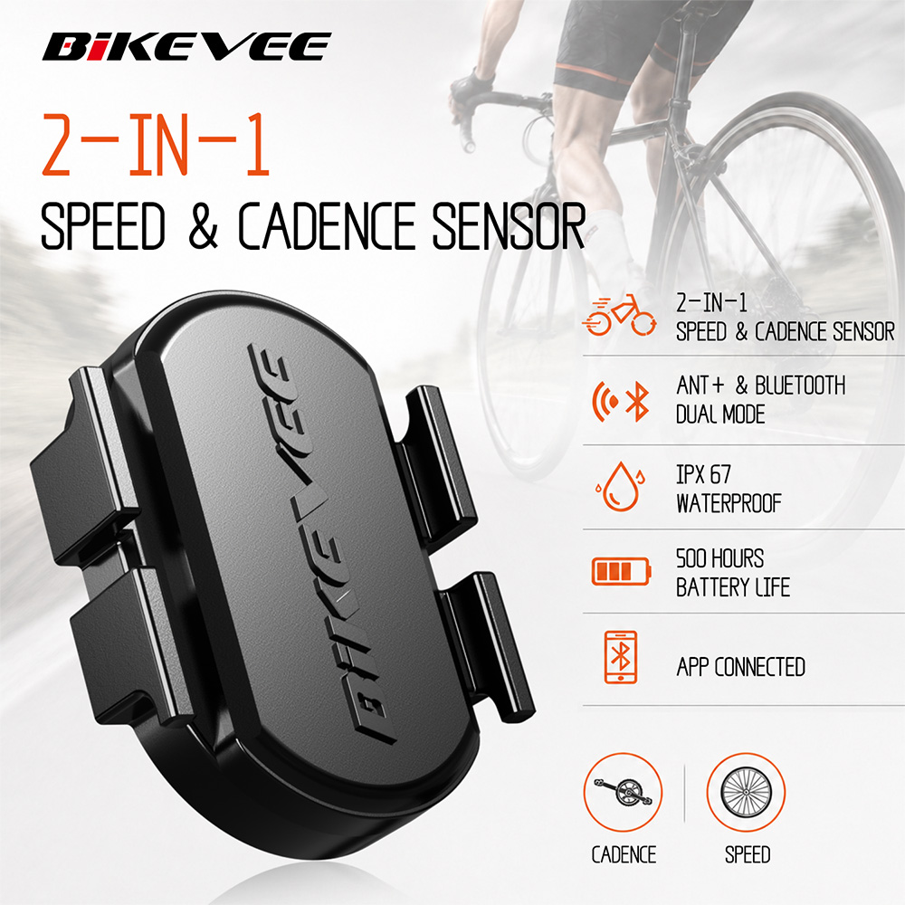 Commuter Cycling - Sensore di Cadenza e Velocità Wireless