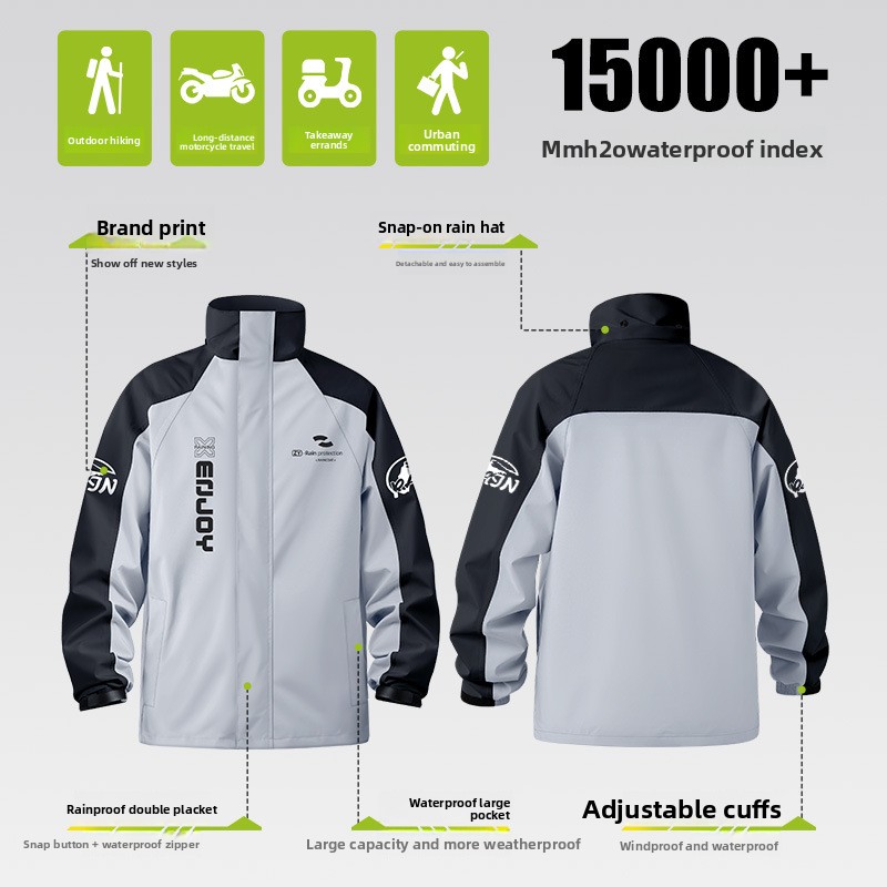 Completo Impermeabile per Moto - Cycling Commute Rain recensione e prezzo