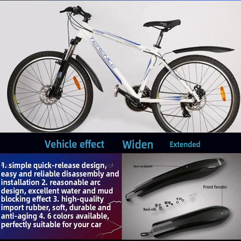 Set di parafanghi per bici con - Fender Mudguard Set recensione e prezzo